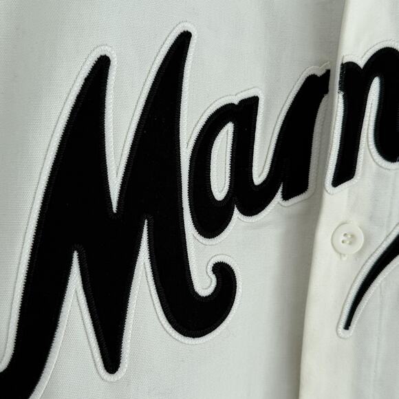 Nike Kobe Mamba Jersey Mens Medium White Black Baseball Shirt Bryant NBA 24 - Picture 5 of 11